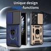 Чехол для TECNO Spark 40 Pro+ 4G со шторкой для камеры, из ПК + ТПУ, с подставкой, чехол для телефона