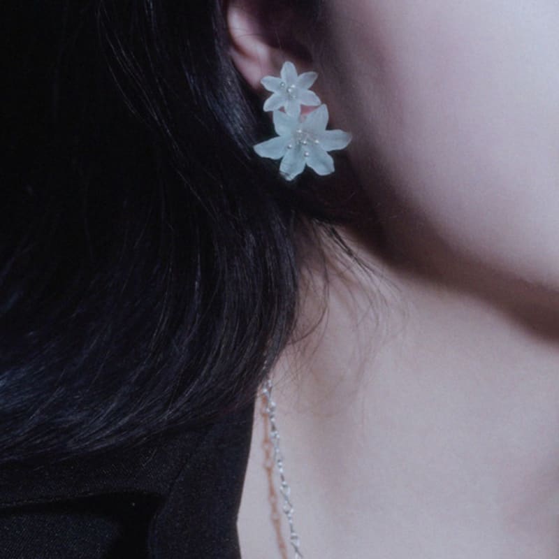 tomorrowobject 23FW. misty night. earring 05