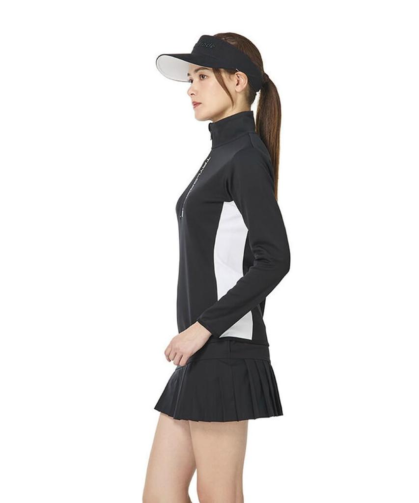 Grid Half Zip White S 24FW UN388 [TaylorMade] Women's