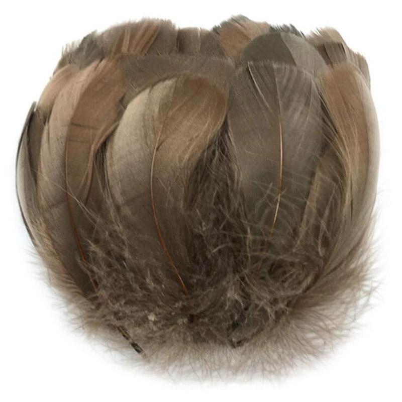 Colorful Party Feathers Craft Natural Goose Feather For Diy Home Decor White Wedding Feathers 100Pcs/Pack Garment Accessories