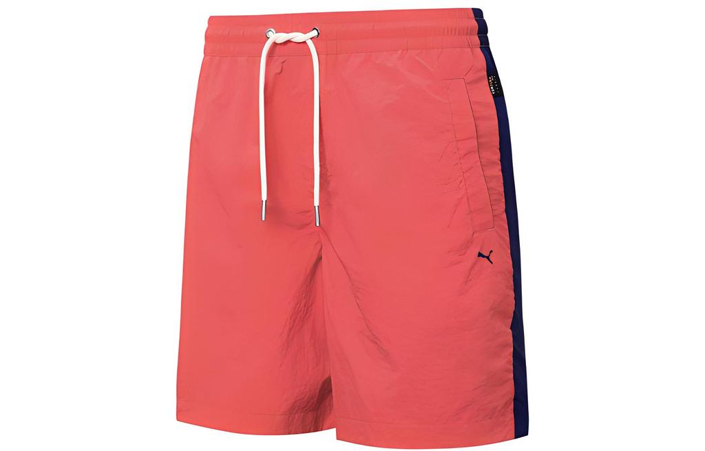 PUMA Casual Shorts Men's Orange Pink Moderate 537512-35