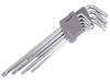 230 Mm Open-end Allen Keys for TORX Screws, T10 - T50, 9 Pcs.