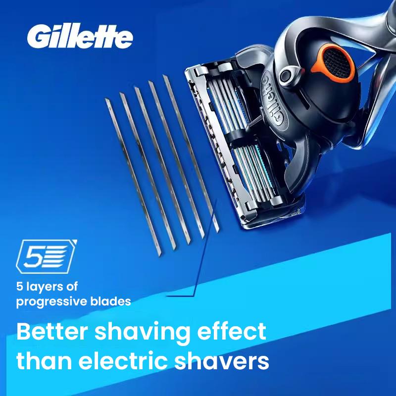 Gillette Бритва Fusion 5, 1 ручка, 4 бритвенные головки, 1 подставка.