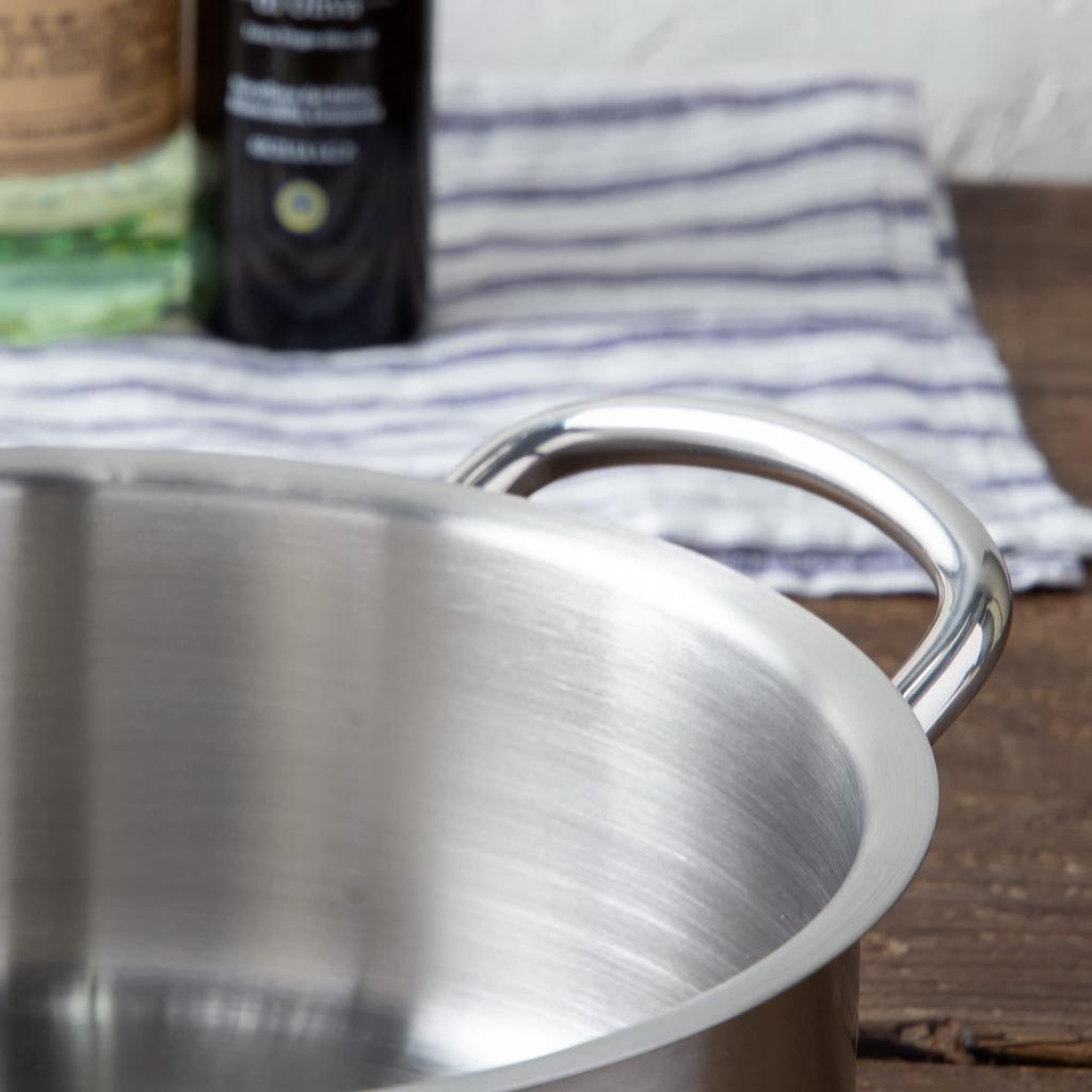 Endo Shoji Коммерческий Мурано Внешний Горшок 28см Совместимый с IH Нержавеющая Сталь ASTH905 (Без крышки) 18-8