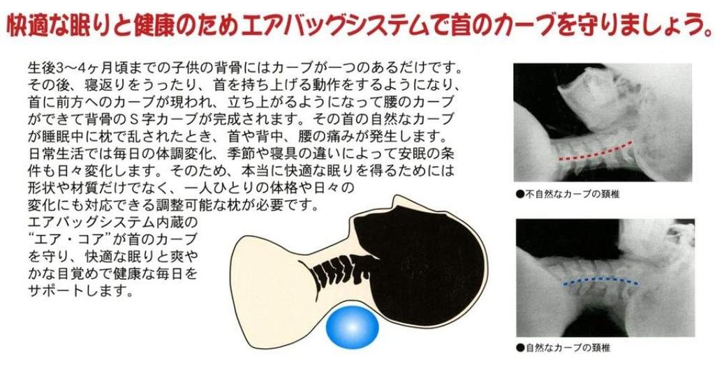 Aircore Pillow with Built-in Adjustable Airbags for Natural Cervical Curve Support, Perfect for Back and Side Sleepers, Anti-Snoring, and Fully