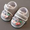Мягкая подошва, обувь на липучке спереди, детская одинарная обувь 3-15 месяцев, для мальчиков и девочек, детская весенне-осенняя обувь для малышей