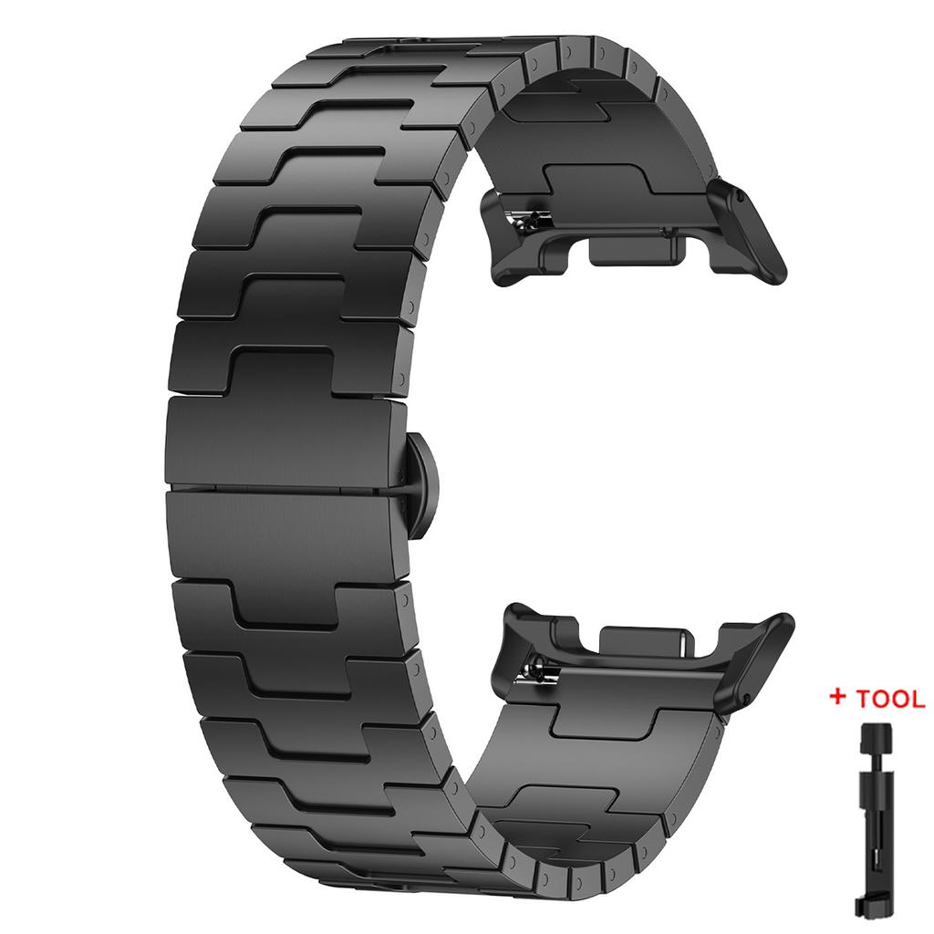 Роскошный титановый ремешок для Samsung Galaxy Watch 8/8 Classic Мужской деловой браслет для Samsung Watch Ultra 47 2025/2025 Металлический ремешок