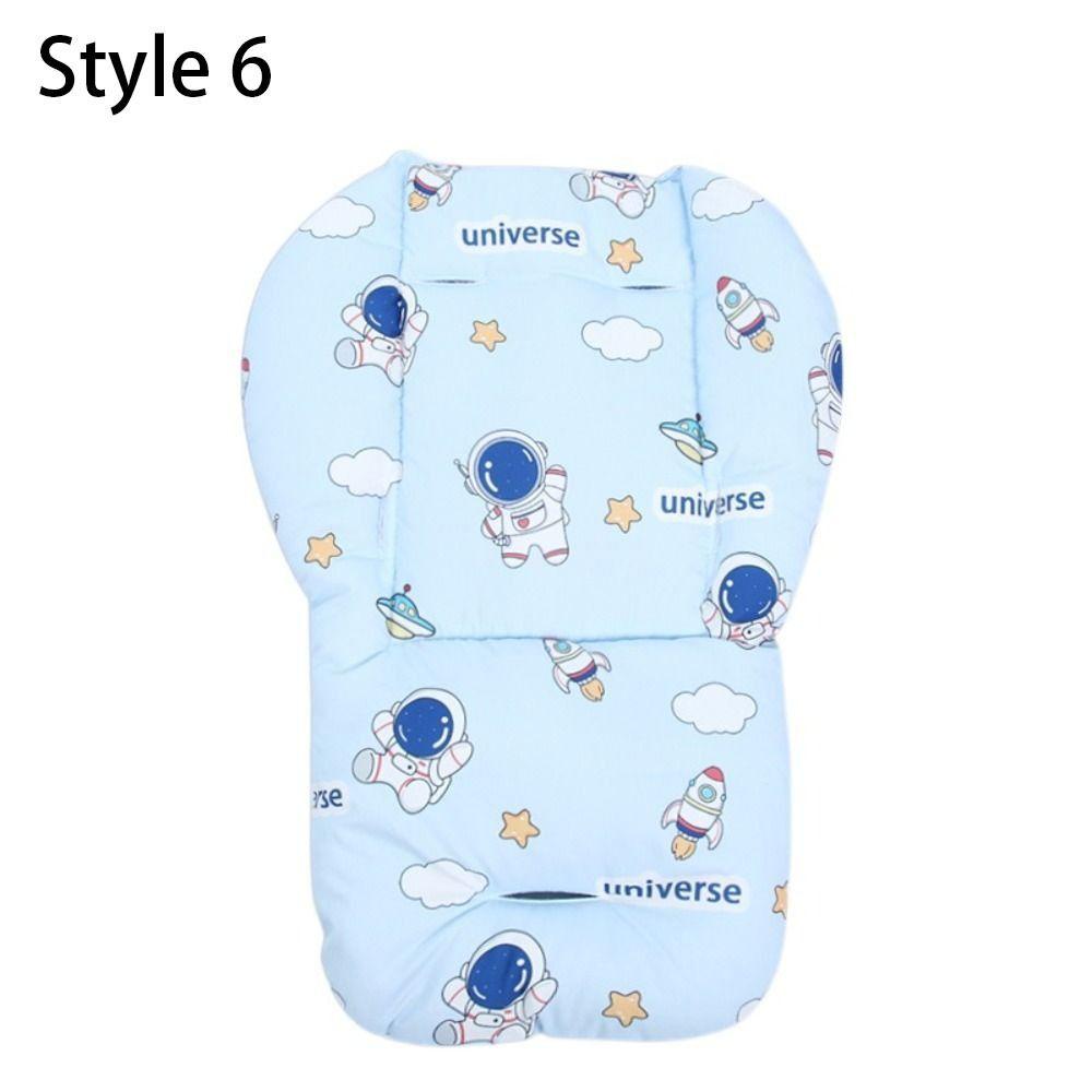 1Pcs Cartoon Pattern Stroller Cushion Pram Buggy Carriages General Mat Baby Stroller Seat Pad