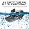 Гарнитура для шлема мотоцикла Bluetooth 5.3, беспроводная гарнитура для разговора на мотоцикле, водонепроницаемые наушники для мотоцикла