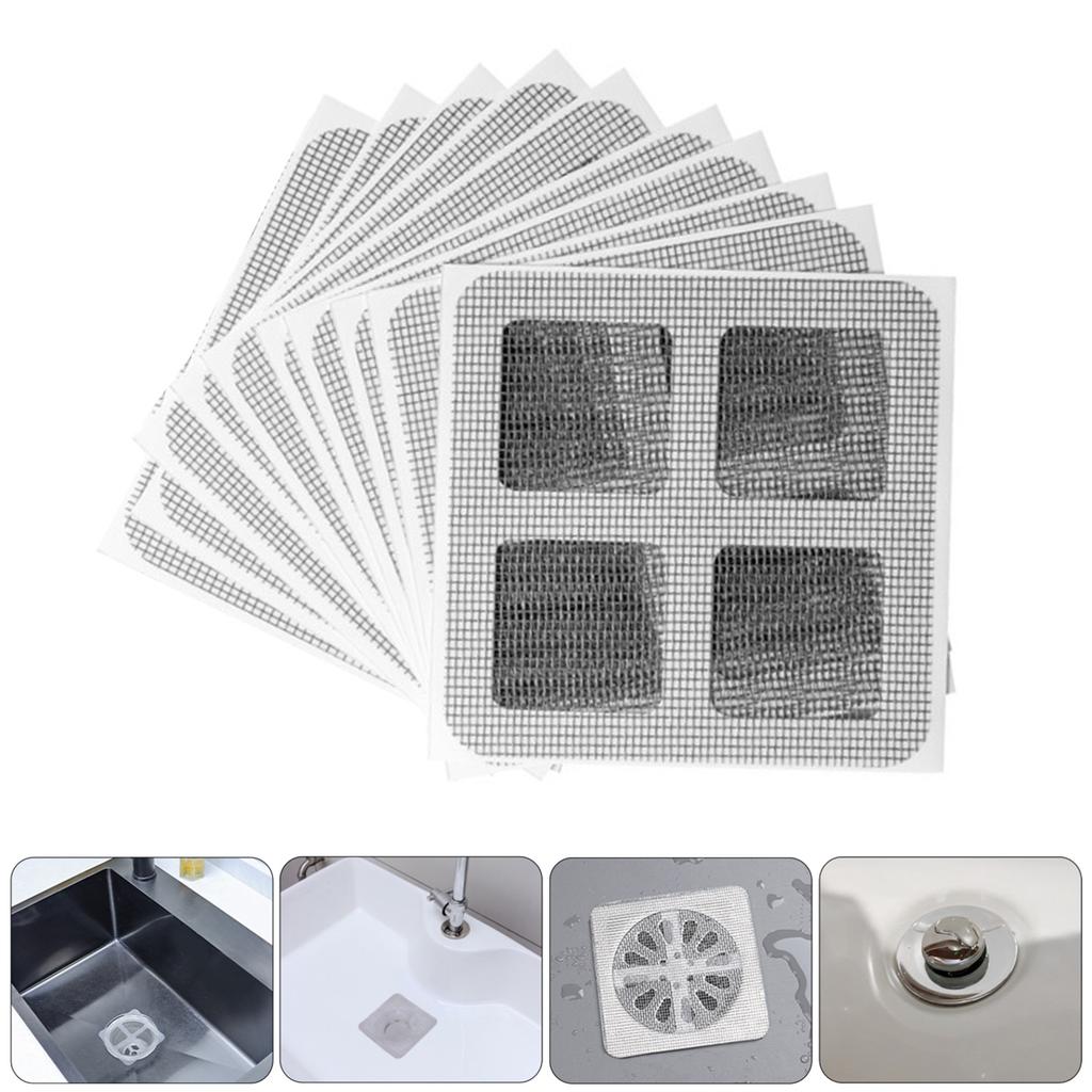 Удобный набор наклеек для слива волос Одноразовый набор наклеек для слива Легкий в использовании Наклейки для слива волос Набор для обслуживания слива