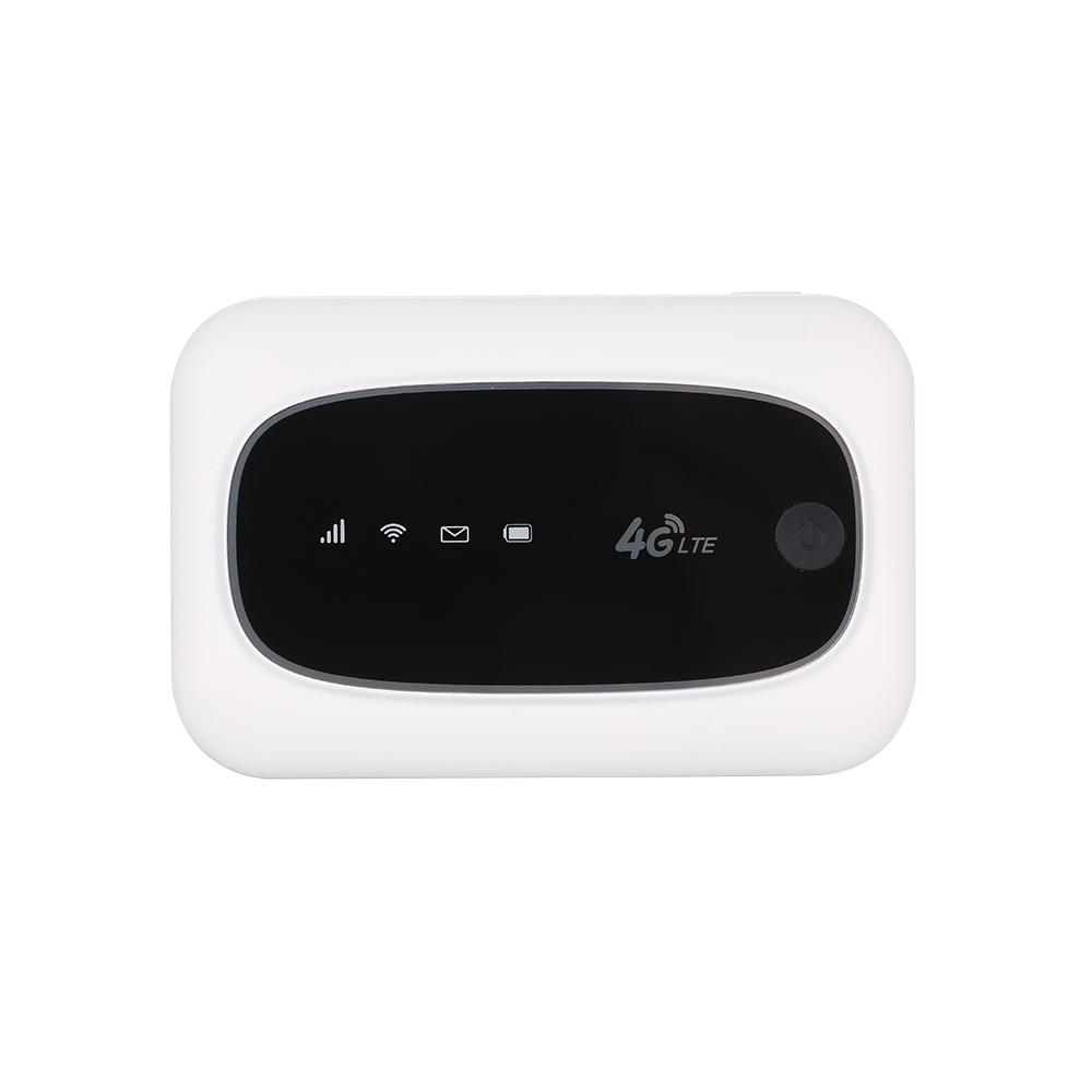 4G LTE CAT4 150M Разблокированный мобильный MiFi Портативная точка доступа Беспроводной Wi-Fi-маршрутизатор SIM-карта (белый)
