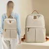 Рюкзак для женщин, простая дорожная сумка для компьютера, холщовый рюкзак большой емкости, сумка для средней школы, колледжа, школы