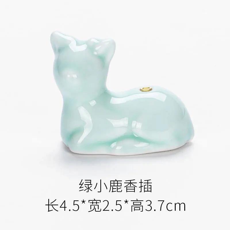 Японский стиль Подставка для благовоний Бытовая Милая Подставка для благовоний в виде животного Аромапалочка Домашнее украшение Орнаменты Благовонная горелка