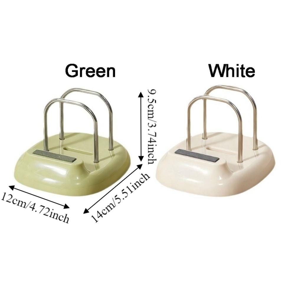 Plastic Cutting Board Holder Stable Pot Lid Stand Multi-functional Pot Cover Shelf  for Kitchen