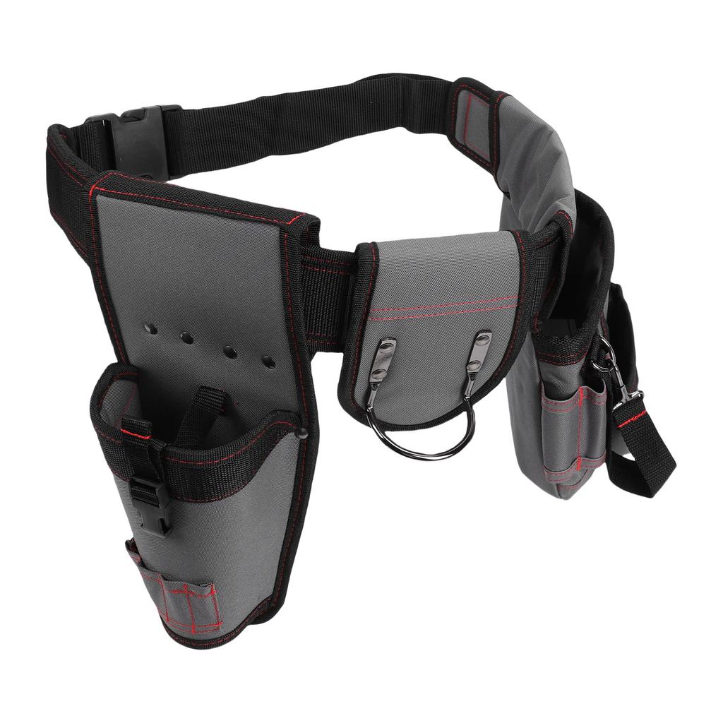 Многофункциональный съемный пояс для инструментов из ткани Оксфорд, поясная сумка для инструментов для электрика, плотника, сантехника