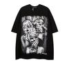 Hip Hop Cotton T-shirt Summer Oversized Creative Printing Short Sleeve Casual O-collar Men Tshirt Harajuku T Shirt Women Clothes