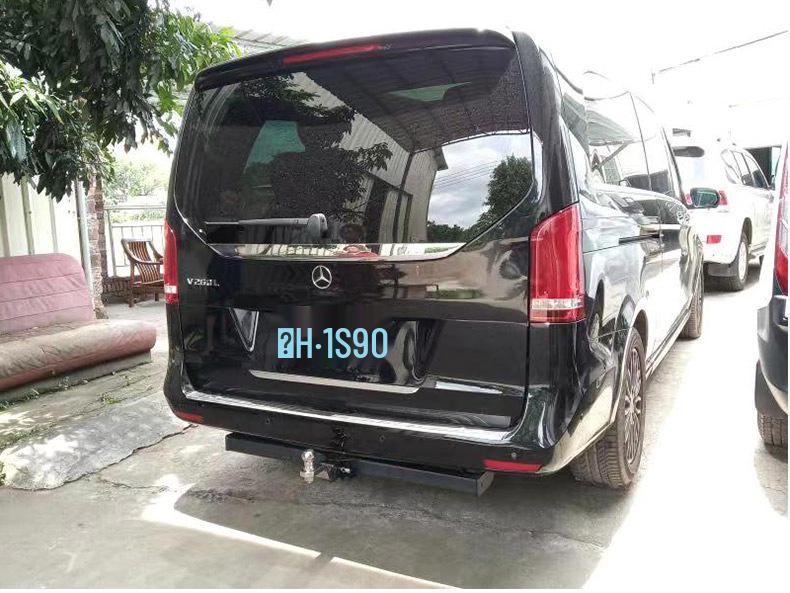 Совместимо с Mercedes-Benz Vito V260 Viano: Модифицированный задний буксировочный крюк Прицепная балка Снятие.