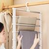 Pants Trouser Hanger Storage Rack Strong Load-bearing Easy To Install Multifunction Closet Organizer Trouser Hanger Rack