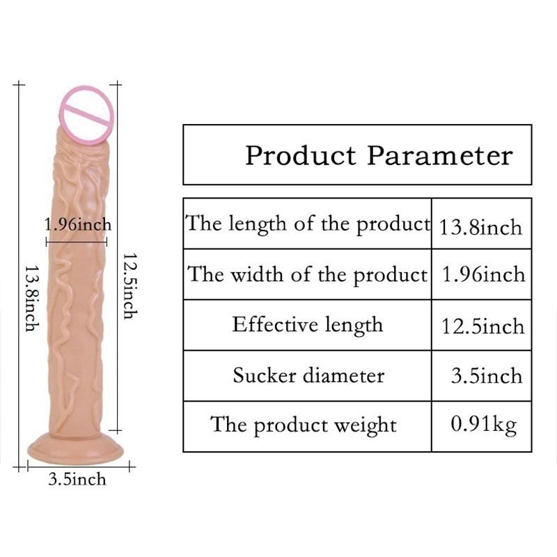 Женские силиконовые игрушки, удлиненный силиконовый фаллоимитатор-массажер, фаллоимитатор на присоске, мастурбатор-массажер, вагина, водонепроницаемый секс для взрослых
