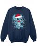 Girls Lilo And Stitch Christmas Lights Sketch Sweatshirt