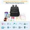 Large Capacity Mommy Bag Lightweight Baby Diapers Organizer New Stroller Hanging Bags  Women