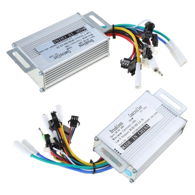 36В/48В 350Вт BLDC Контроллер Электросамоката Электровелосипеда Бесколлекторный Драйвер Скорости и ЖК-Дисплей Один Комплект Отличная Производительность