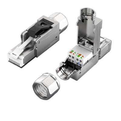 CHOSEAL CAT6A Экранированный без инструментальный RJ45 коннектор