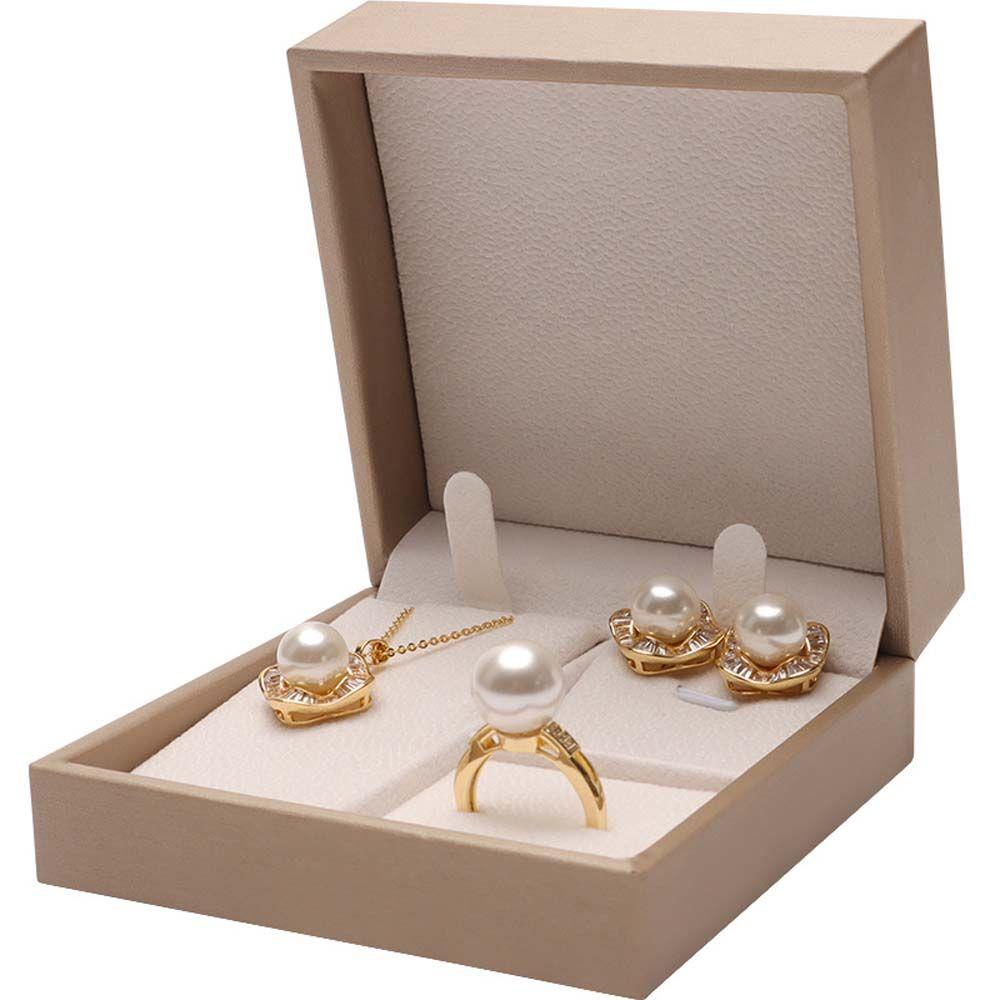 Holder Package Case Square Jewelry Display Jewelry Boxes Storage Case Ring Box Earrings Storage