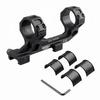 ProWildGear GEISSELE Type Ring Scope Mount Integrated Optical Sight Mount 20mm Rail Picatinny 30/ 25.4mm (1.54/Black) [Item]