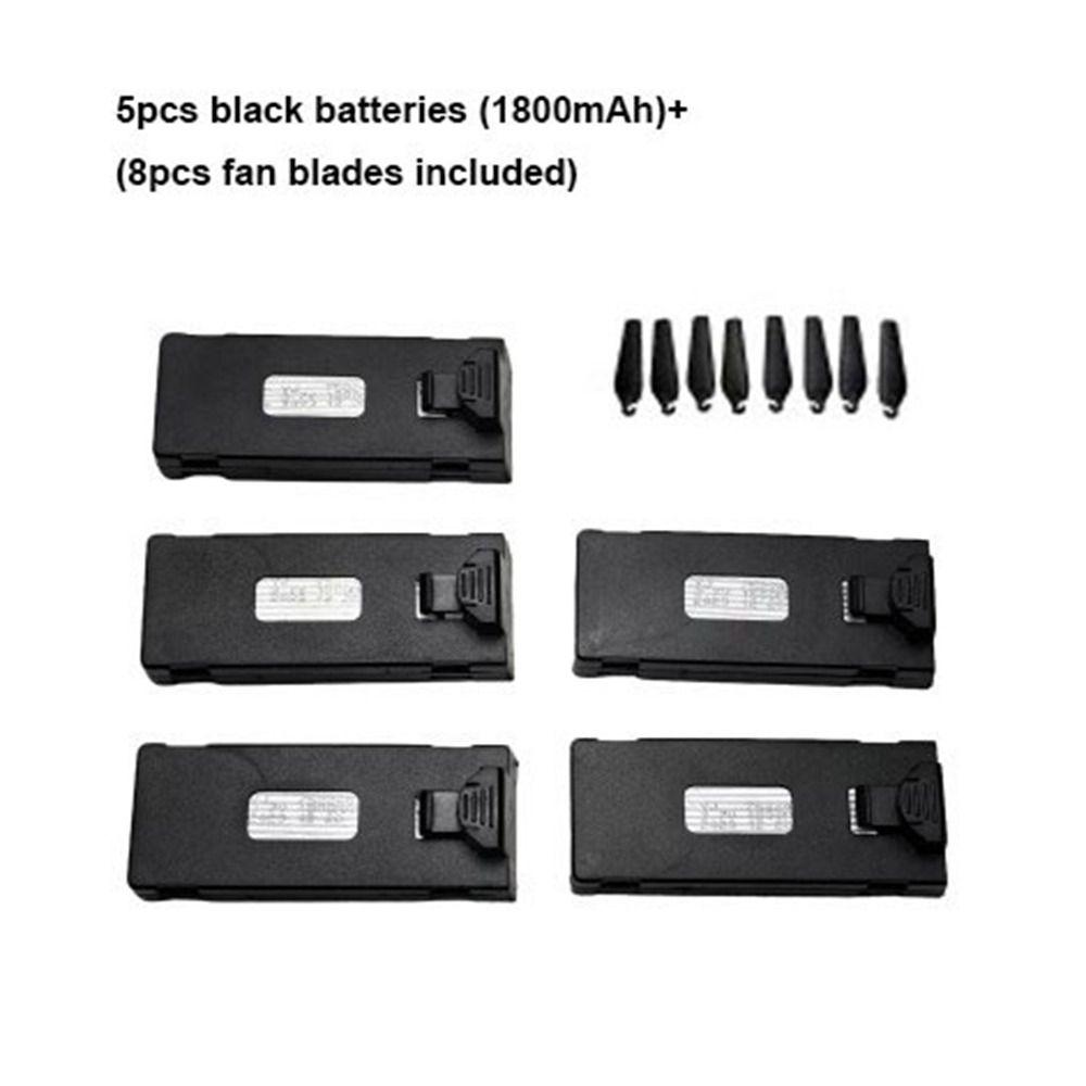 Литиевая батарея большой емкости 3,7 В 1800 мАч для дрона E88 e88PRO E99 E525 S89