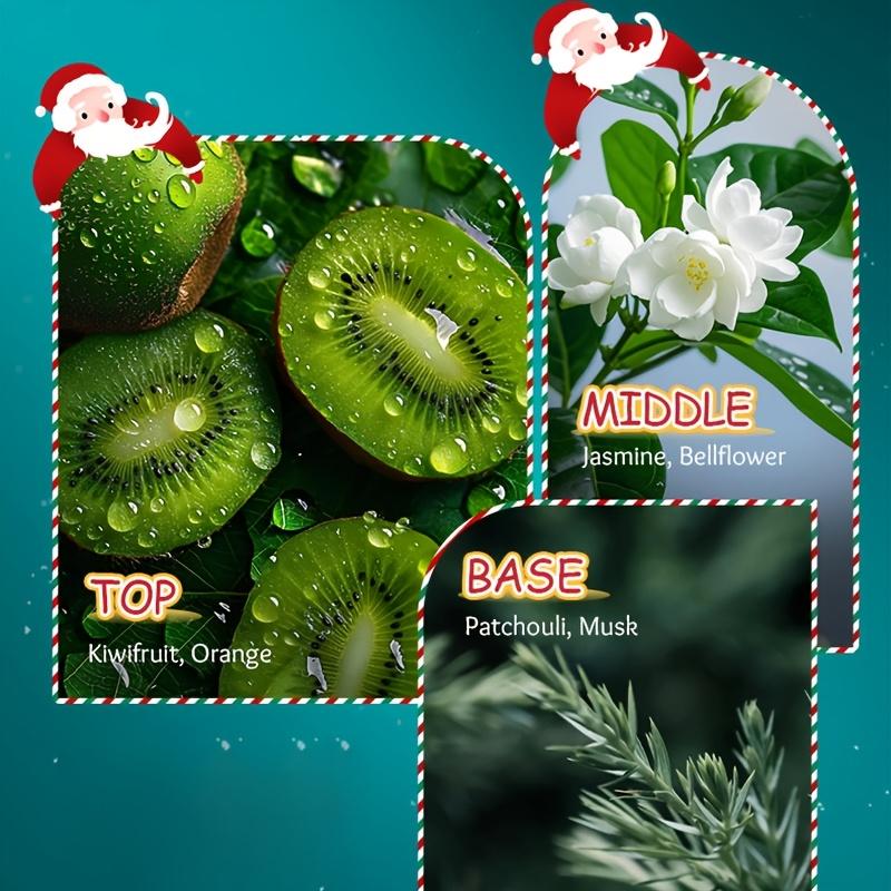 Christmas Kiwi Smooth Hand Cream Anti-cracking and Moisturizing Hand Cream - Niacinamide & Glycerin Formula, Moisturizing & Brightening Hand Cream