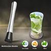Stainless Steel Cocktail Muddler Mojito Muddlers Drink Muddler Ice Crushing Bar Ideal Bartender