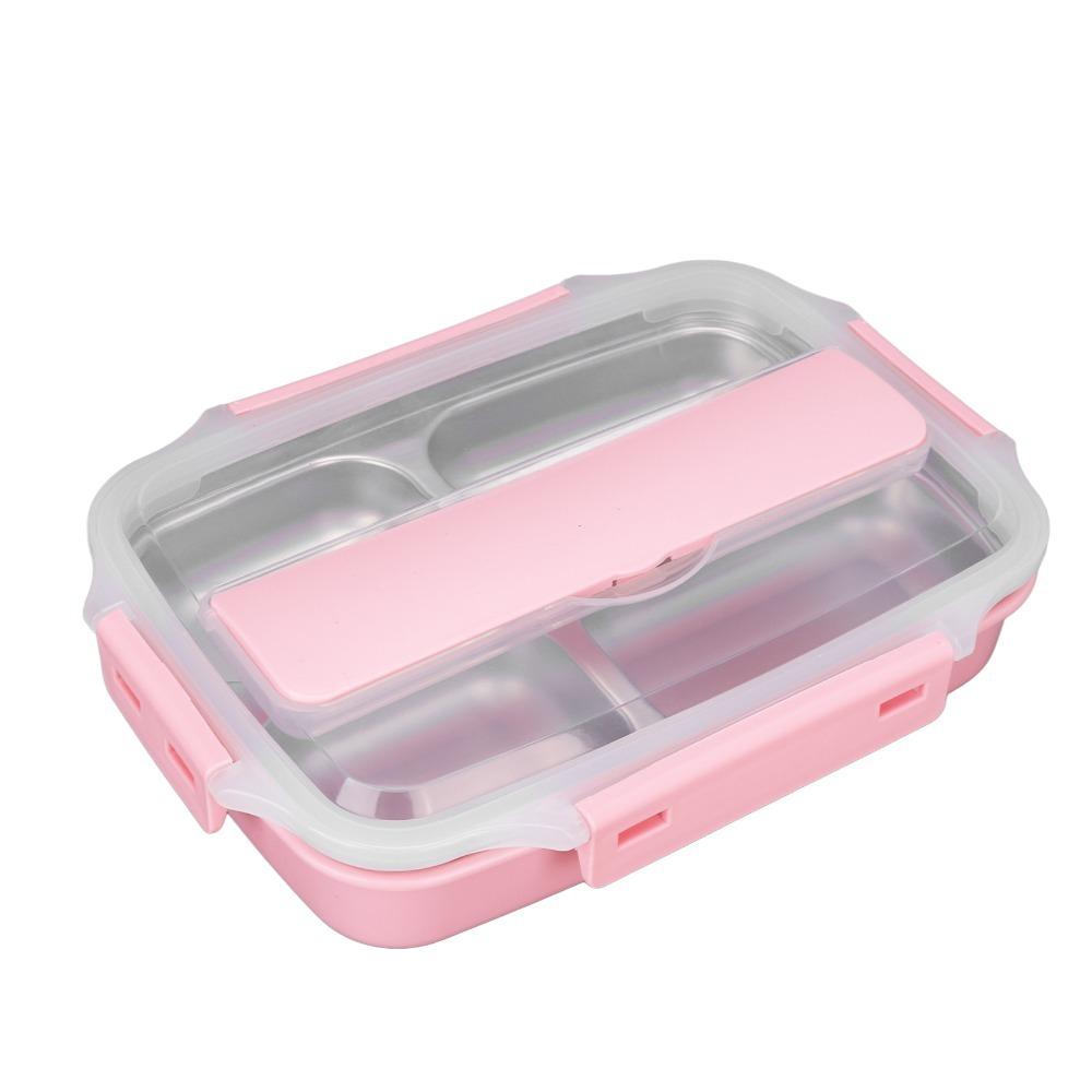 304 Stainless Steel Leakproof Lunch Box 1.2L Bento Lunch Box Cute Insulated Lunch Box For Office