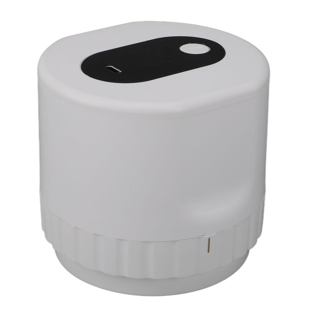 Electric Mason Jar Vacuum Sealer Rechargeable Automatic Cordless Jar Vacuum Sealer for Home White