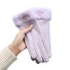 Thick Plush Gloves Touchscreen Cycling Mittens Fashion Driving Gloves  Running