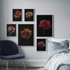 Canvas Painting Modern Flower Prints On The Wall Rose Pictures for Home Room Decor Art Posters Frameless