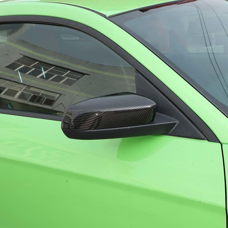 ABS зеркало заднего вида декоративная крышка наклейка отделка для Ford Mustang 2009-2013 автомобильные внешние аксессуары