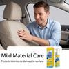 Foam Cleaner for Car Interior, Multi-Purpose Auto Leather Seat Care Kit, Effective Stain Remover with Fresh Scent