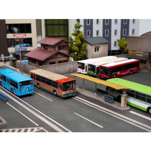 TOMYTEC The Bus Collection Bus Collection 34th Edition, 12-Piece Box, Diorama Supplies, 331834
