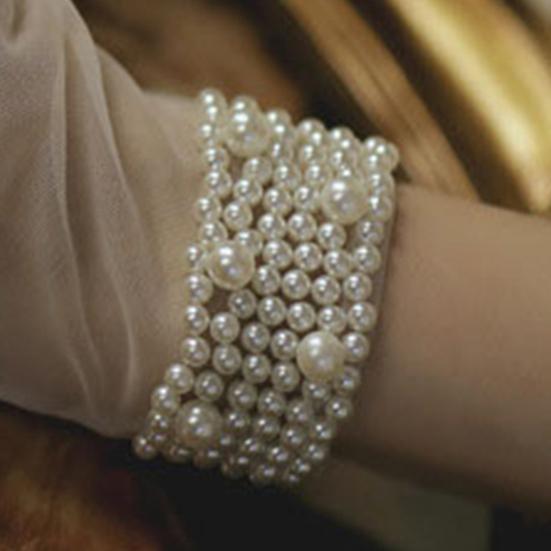 Сатиновые перчатки невесты Короткие тюлевые свадебные перчатки Прозрачные короткие перчатки на запястье с бантом и искусственным жемчугом для выпускного вечера, вечернего мероприятия, чаепития