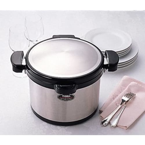 Термос для приготовления пищи Tiger (Вакуумная нержавеющая сталь) NFA-B450-XS