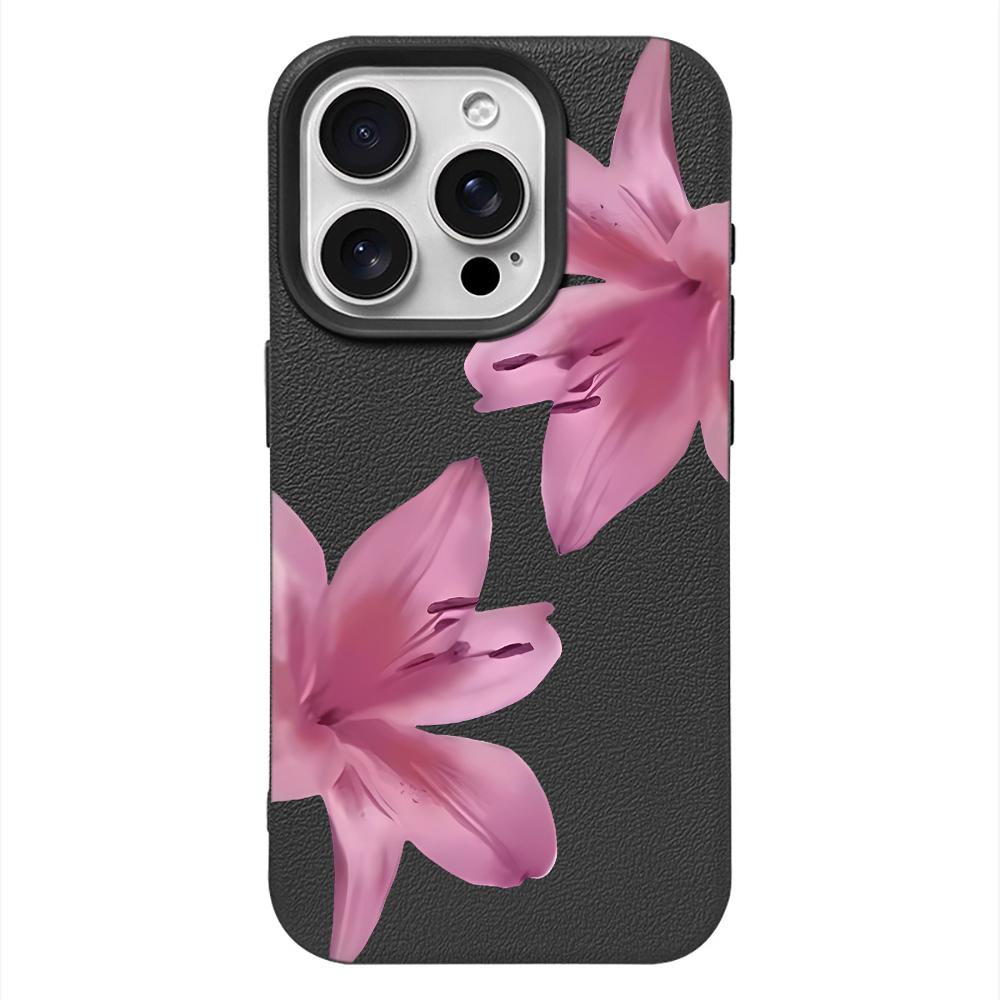 Leopard Print Vintage Flowers Phone Case For IPhone 17 Air 16 16E 15 14 13 12 11 Pro Max 16 15 14 Plus Phone Case Bumber Cover