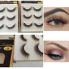 3D норковые ресницы, полоски, толстый крест, 3 пары натуральных накладных ресниц, 3D наращивание ресниц
