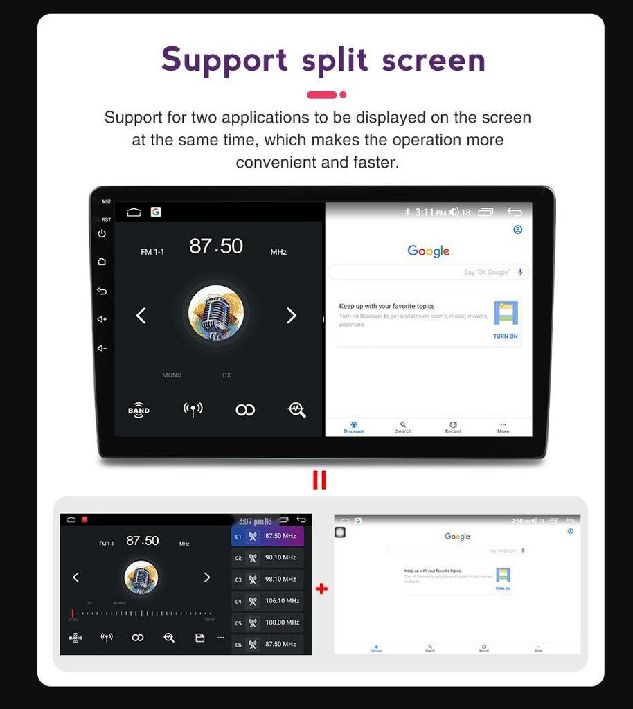 Android Navigation System for SsangYong Rexton W 2014-2016