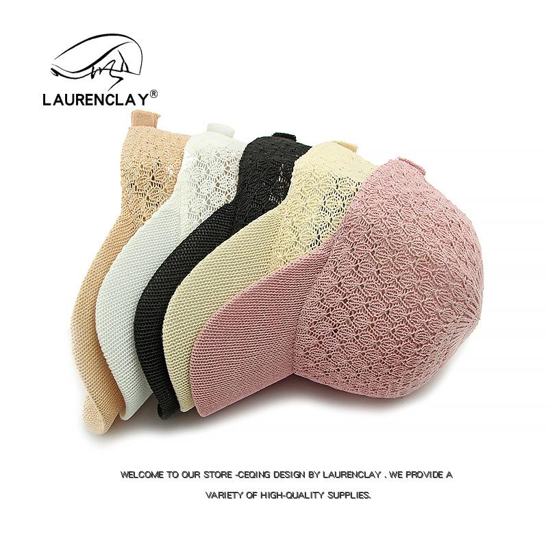 Шляпа женская летняя дышащая сетчатая кепка вязаная жесткая сетка защита от солнца козырек повседневная бейсболка женская трендовая