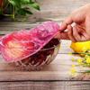 24 шт Одноразовые крышки для еды Пыленепроницаемая пластиковая пленка Прочные эластичные крышки для мисок Эластичные крышки для тарелок для кухни Экономия еды