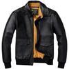 Chinese Size Men Leather Jacket Real Cowhide A2 Pilot Jacket Air Force Flight Jackets Men's Leather Aviator Jacket
