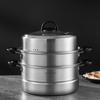 30cm double layer 304 stainless steel (gas/induction)