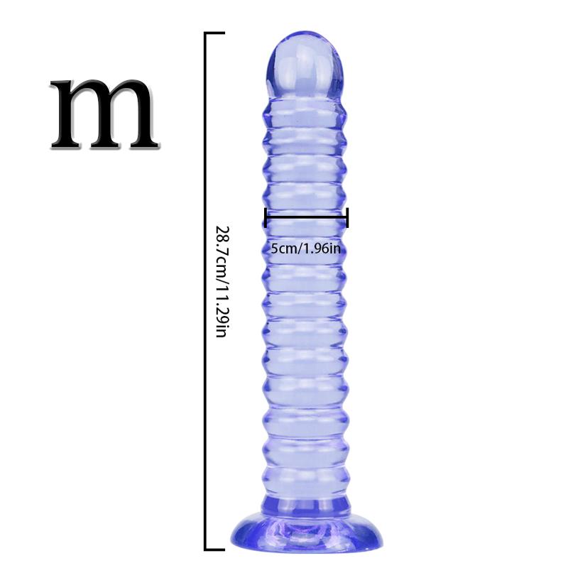 MoDi Поддельный длинный пенис дилдо анальная пробка секс-игрушки для взрослых для женщин мужчин влагалище анальный массаж