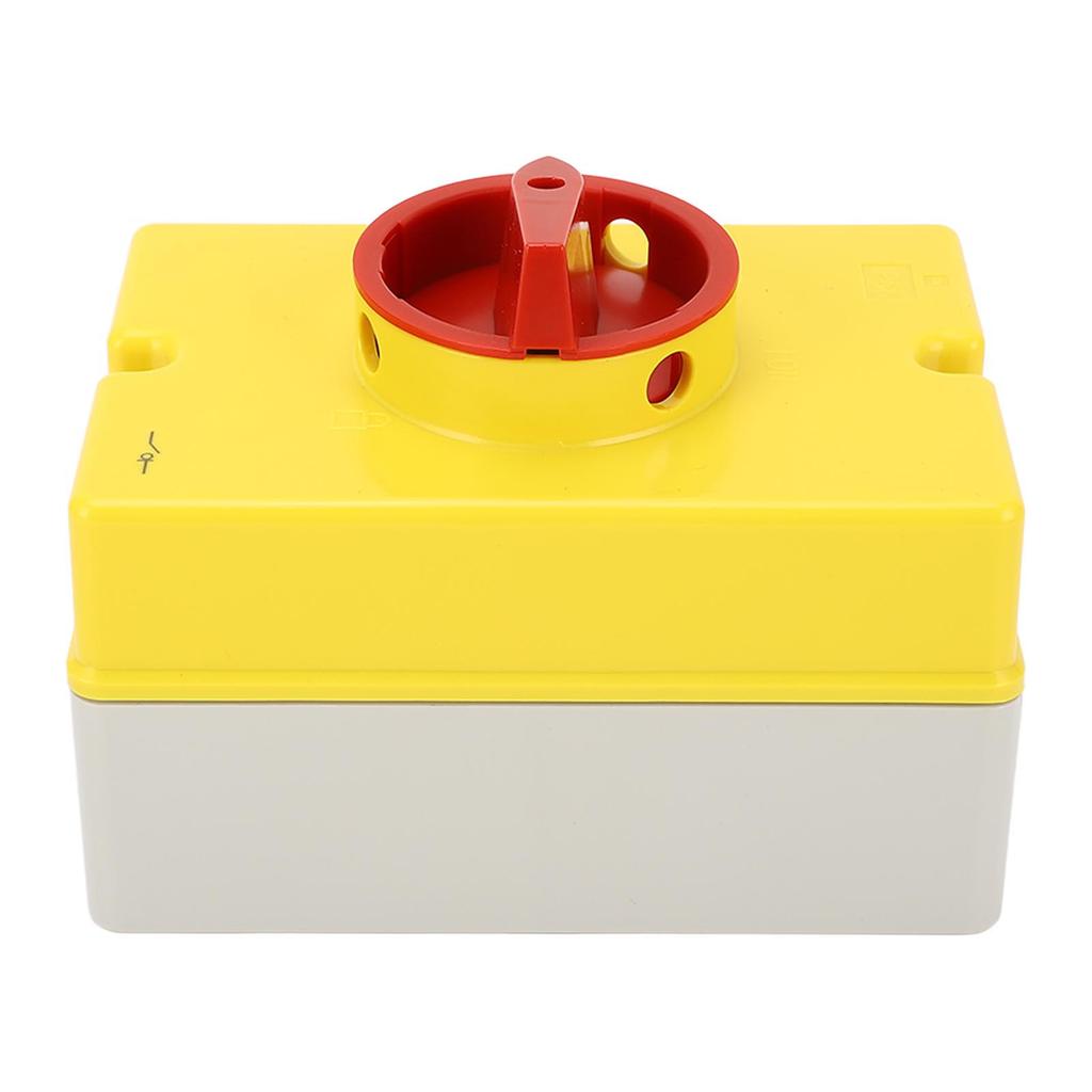 Solar Disconnect Switch 4P 415V 25A PV Isolator Switch IP66 Waterproof Box for Outdoor